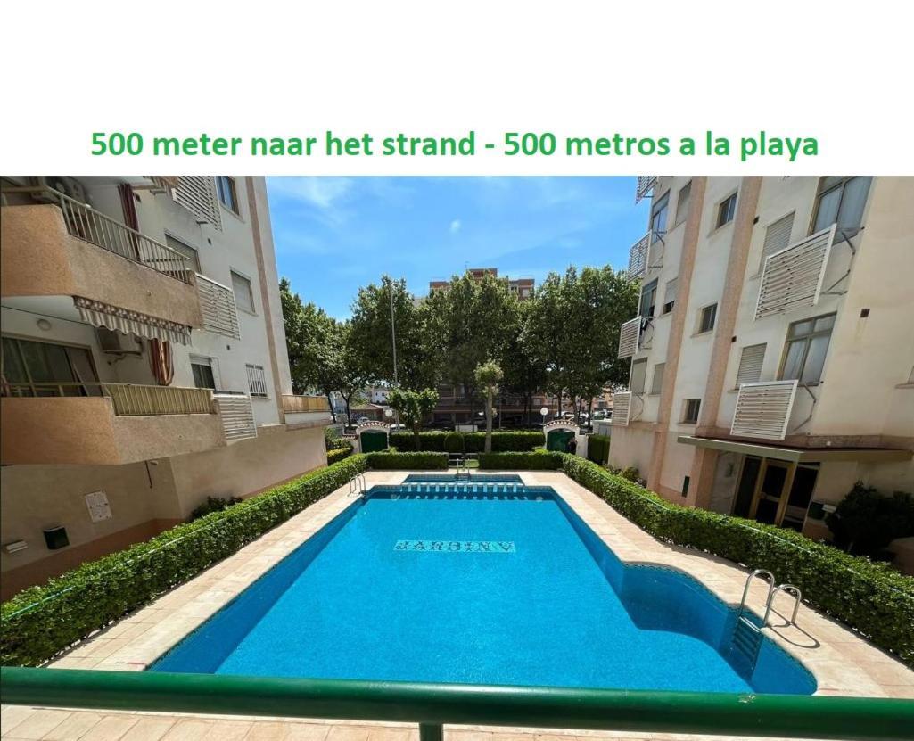 Apartamento Jardin 5 Playa De Gandia - No Fiestas - Con Wifi Exterior foto